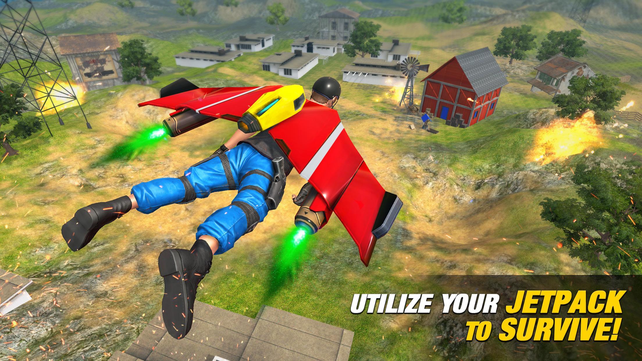 Jetpack Flying Shooting: Free FPS Game