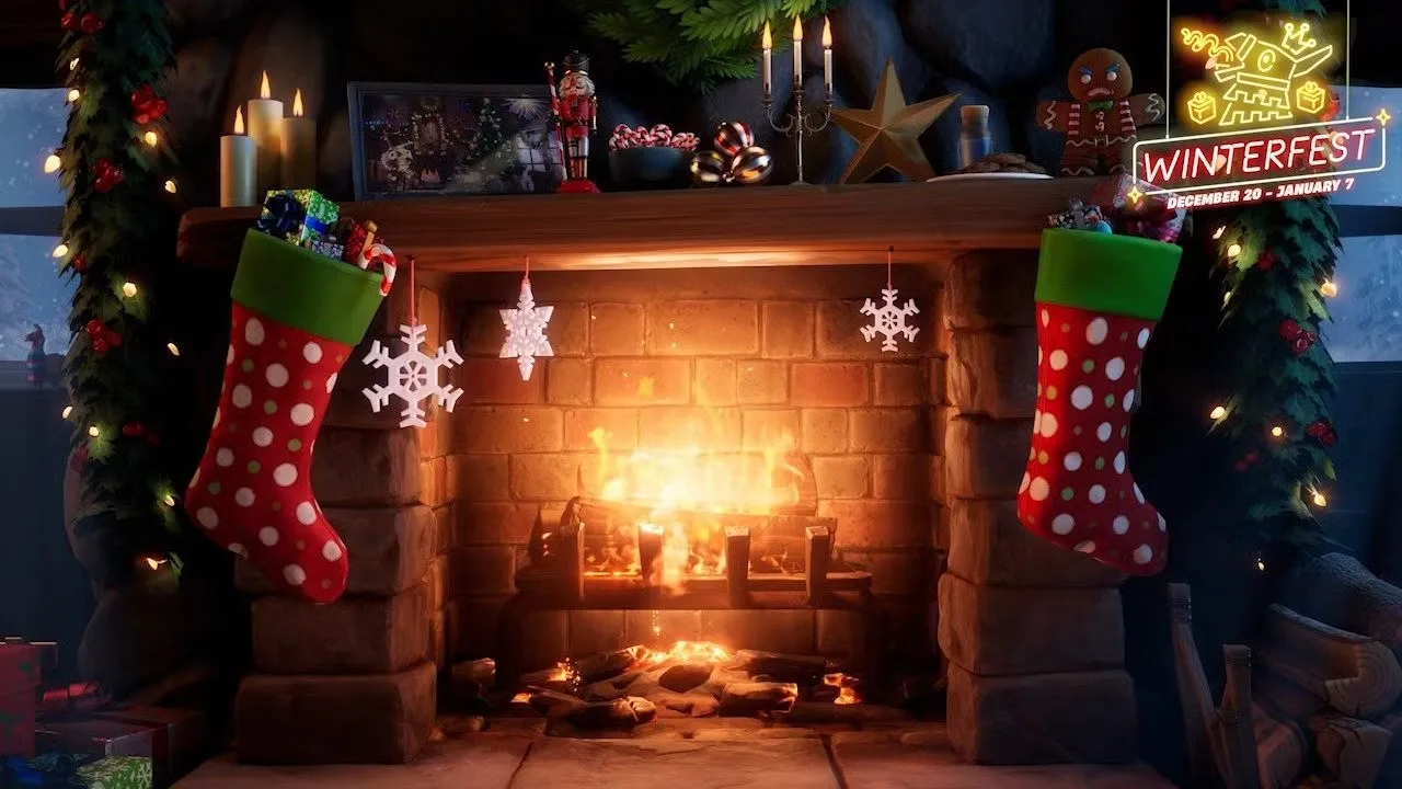 所有Fortnite Winterfest 2024皮膚和配件