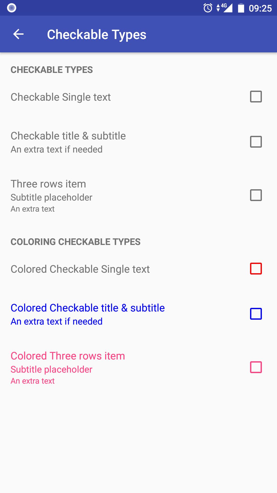Generic Settings