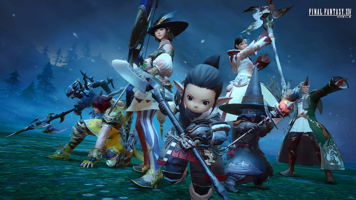 “깨어있는 모래로 돌아가는기도”; FFXIV는 모바일 장치에오고 있습니다