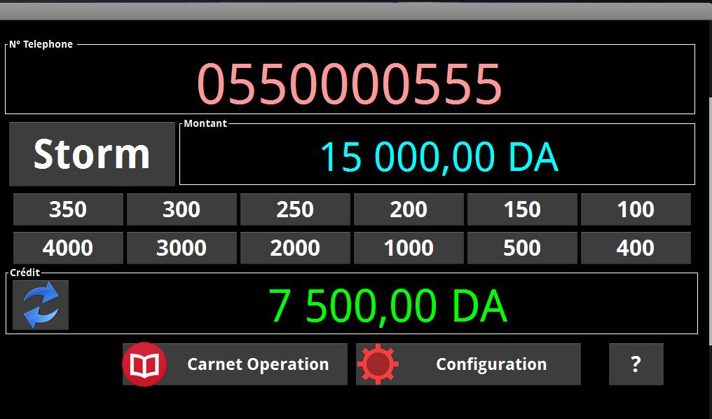 OOREDOO Stormilo