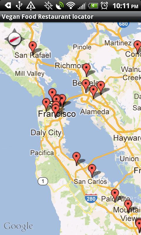 Vegan Food Restaurant Locator