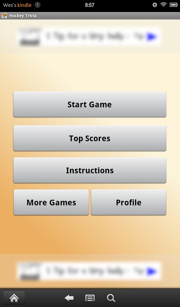 Hockey Trivia