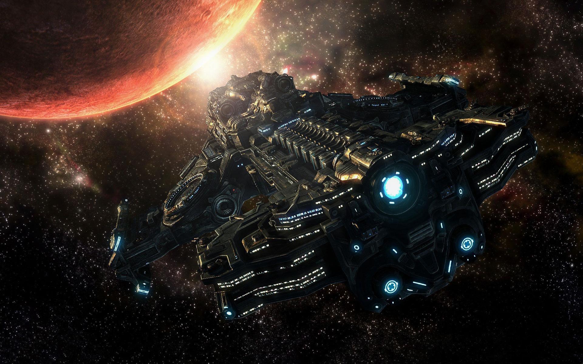 Spaceship HD Live Wallpaper
