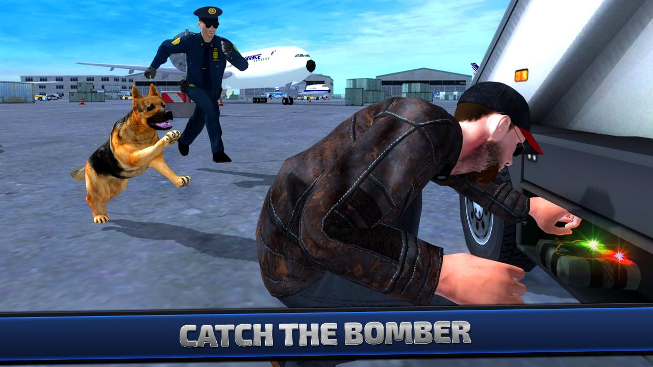 Police Dog Airport Security 3D