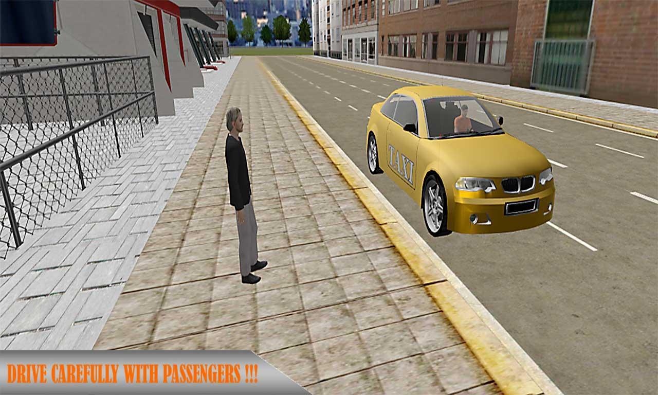 Holiday Rush Hour Taxi Cab