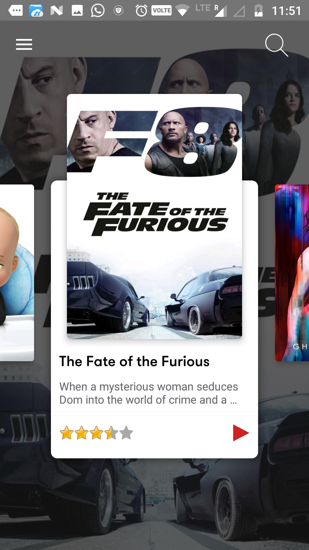 Tik Tik Trailers - Movies App