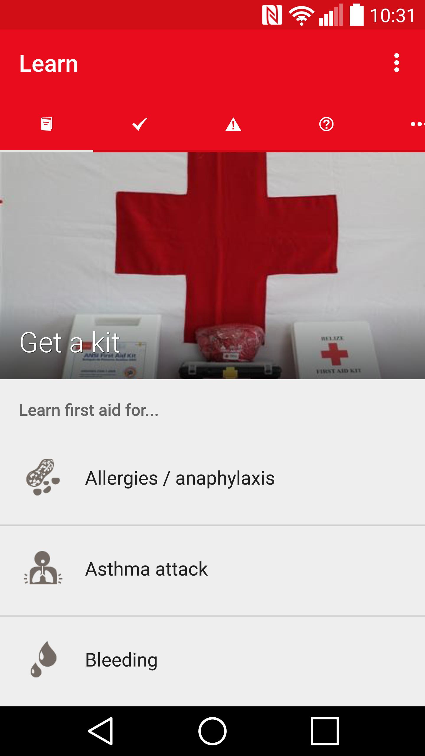 First Aid by Malta Red Cross