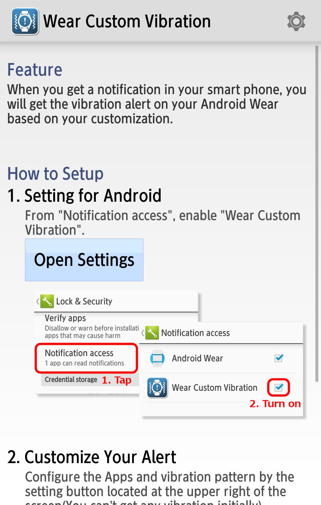 Wear Custom Vibration