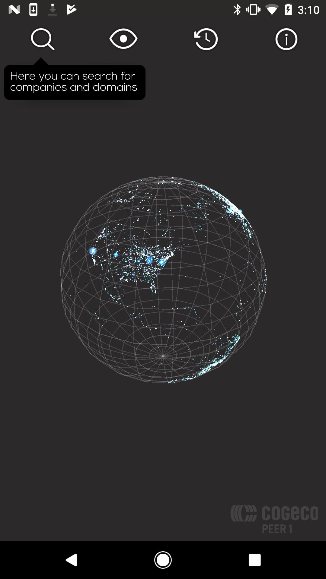 Map of the Internet by Cogeco Peer 1