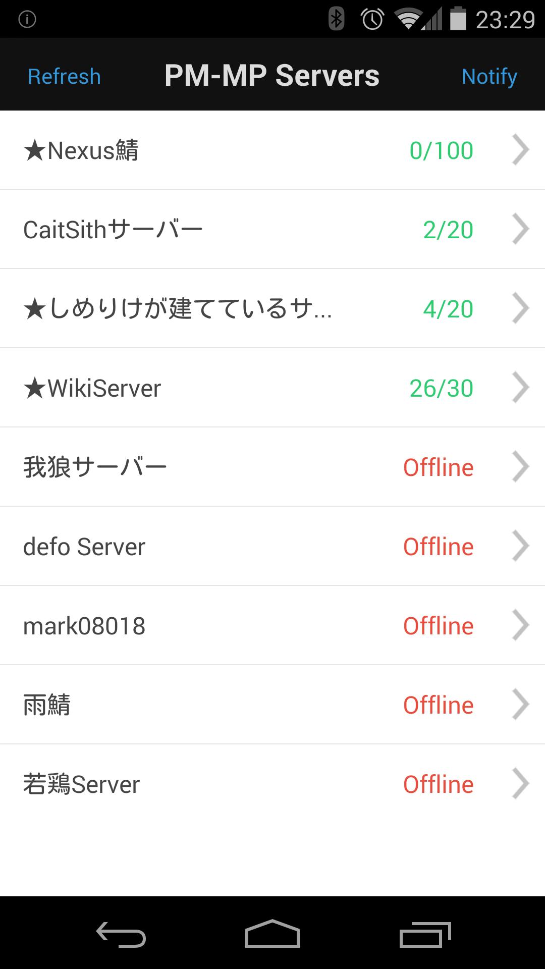 PM-MP Servers JP