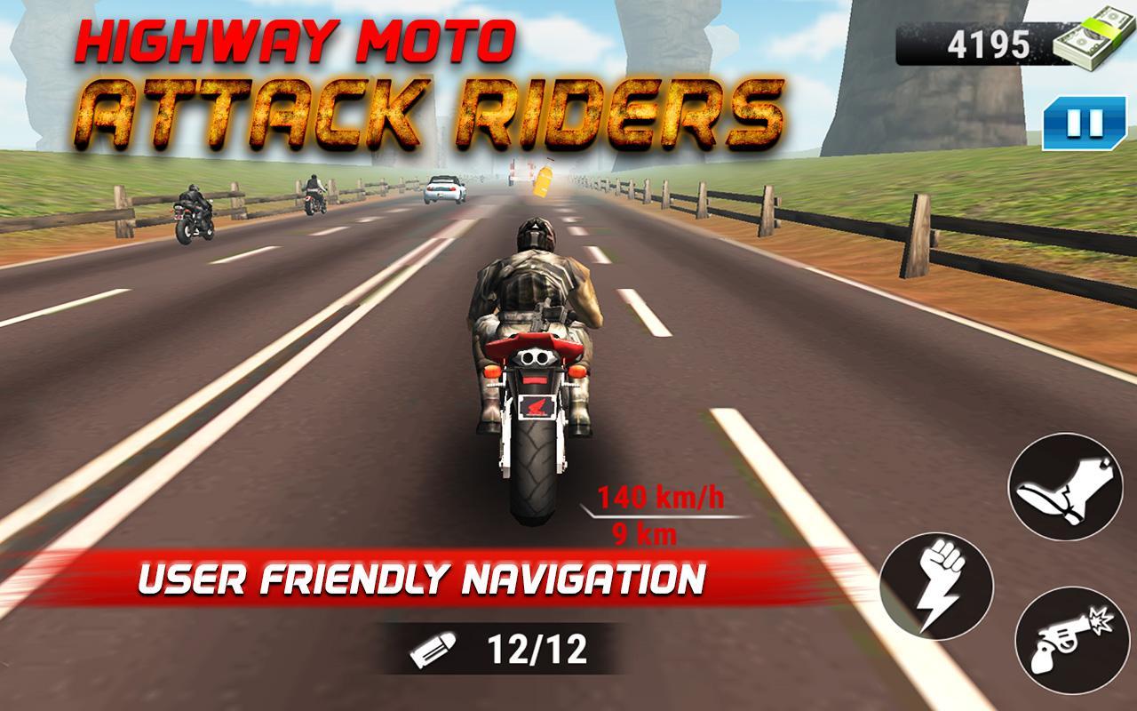 Highway Moto Attack Riders