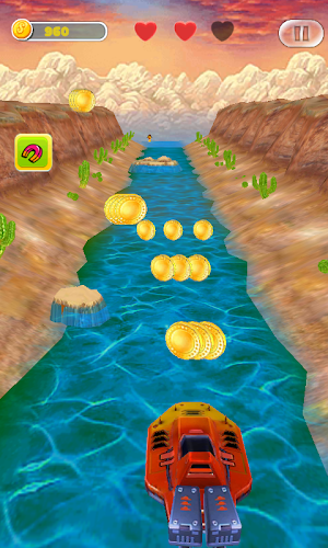 Ski boat racing 3D free